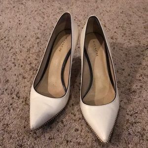 Coach leather pumps